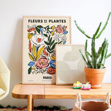 Affiche Zoe Fleurs et Plantes Paris - 50 x 70 cm | Fleux | 6