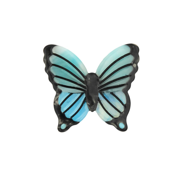 Barrette Papillon - Bleu