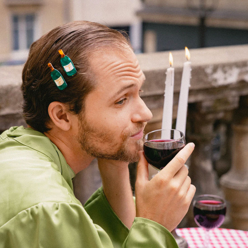 Wine Bottle Barrette