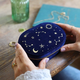 Boîte à bijoux en velours Starry Night - Bleu Marine | Fleux | 4