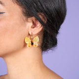 Boucles D'Oreilles Papillon - Jaune | Fleux | 6