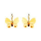 Boucles D'Oreilles Papillon - Jaune | Fleux | 5