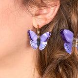 Butterfly Earrings - Mauve | Fleux | 8