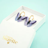 Butterfly Earrings - Mauve | Fleux | 9