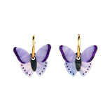 Butterfly Earrings - Mauve | Fleux | 7