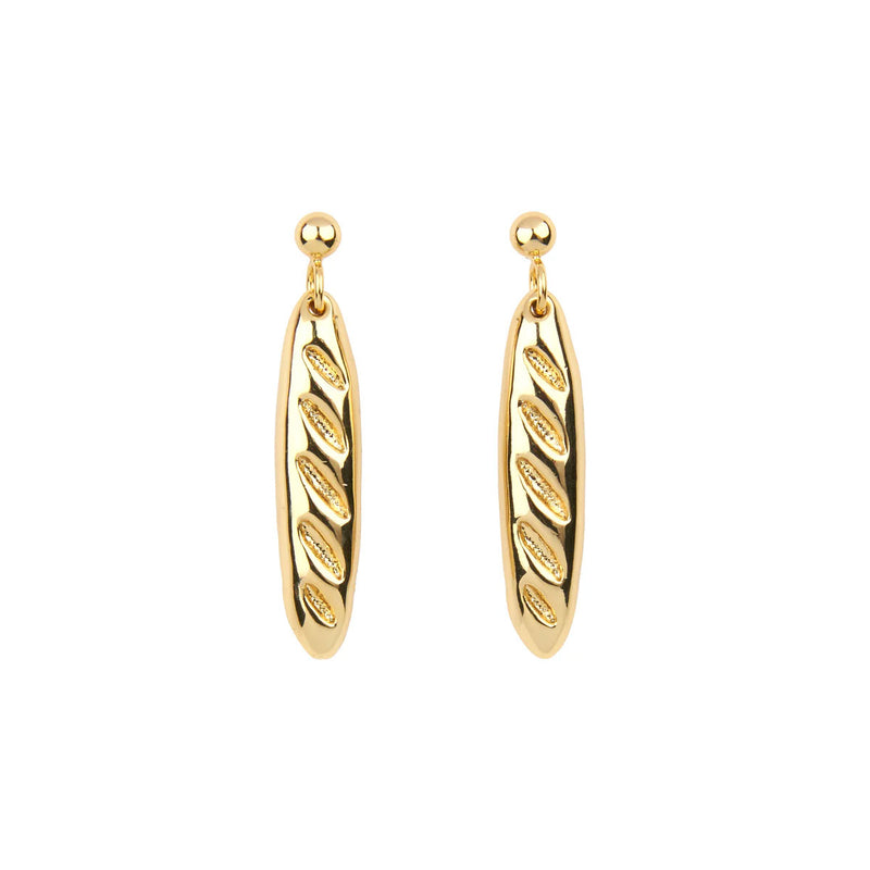 Boucles d'oreilles Baguette