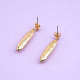 Boucles d'oreilles Baguette | Fleux | 9