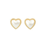 Pearl Heart Earrings | Fleux | 6