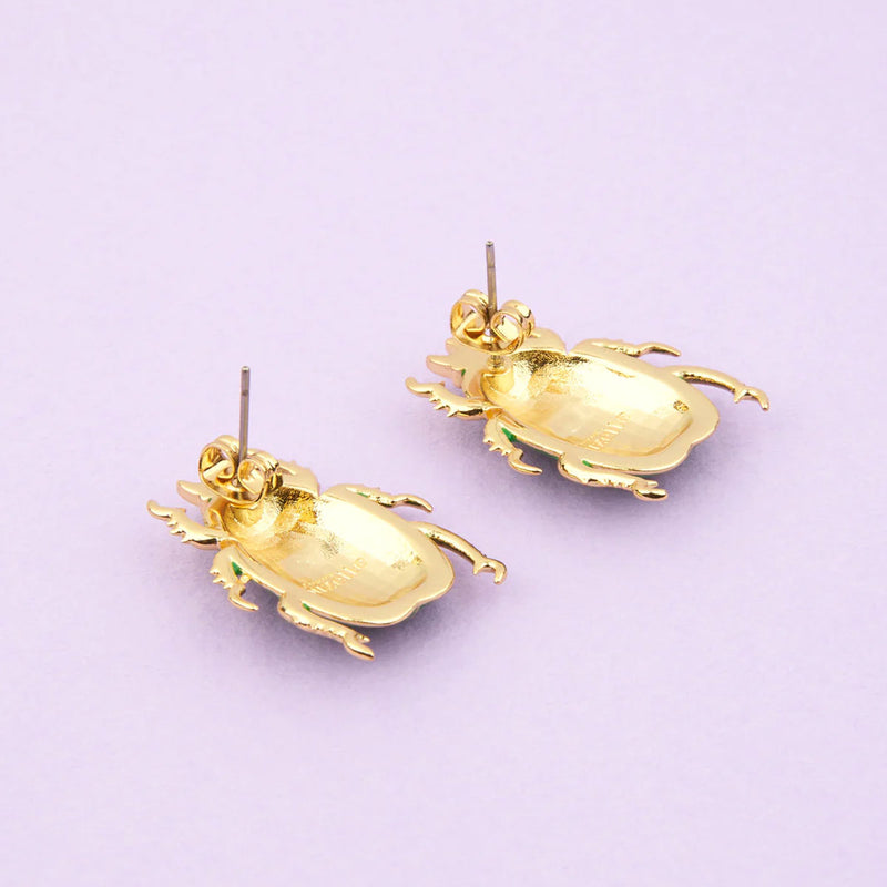 Scarab Earrings