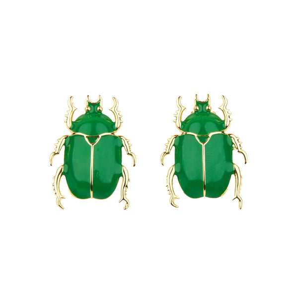 Scarab Earrings