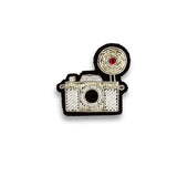 Broche Appareil Photo - Argent Clair | Fleux | 5