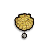 Broche Coquille Saint Jaques Perle S | Fleux | 4