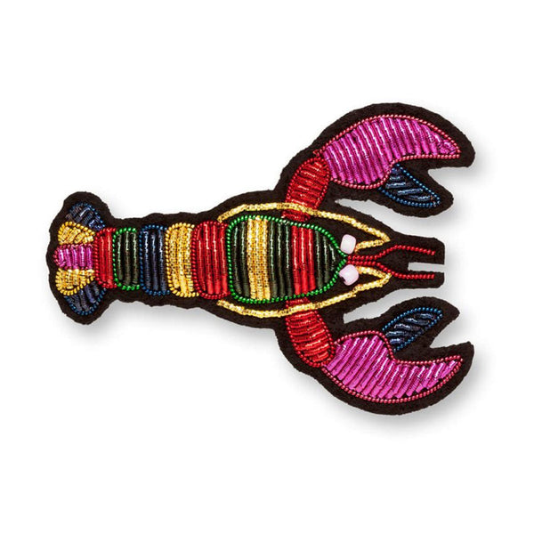 Broche Homard en Pyjama