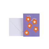 Carte Double Flower Birthday - Happy Birthday | Fleux | 2