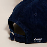 Casquette l'Amour est Déclaré Côtelé - Navy | Fleux | 10