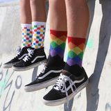 Chaussettes Old School Colors | Fleux | 5