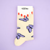 Chaussettes Papillon - Mauve | Fleux | 8