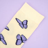 Chaussettes Papillon - Mauve | Fleux | 9