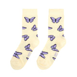 Chaussettes Papillon - Mauve | Fleux | 5