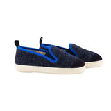 Chaussons Enfant Laine - Marine Océan | Fleux | 3