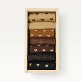 Coffret de 7 Chaussettes Coeur Paillettes | Fleux | 5