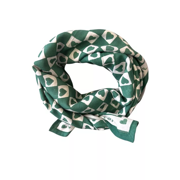 Foulard Coeur Sapin