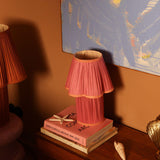 Lampe à poser Myra Silk Fuchsia | Fleux | 10