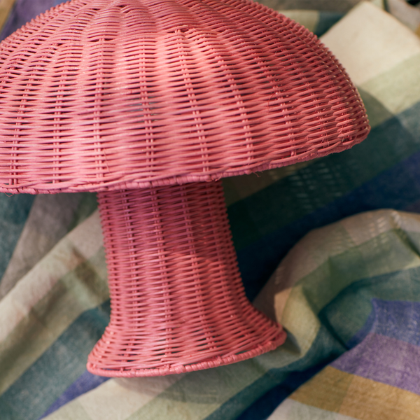 Lampe de table en Rotin - Blush