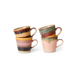 Set de 4 Mugs Cappuccino Vista 70S | Fleux | 4