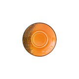 Lot de 4 Soucoupes Roasts en Céramique 70'S - 11.5 x 1.8 cm | Fleux | 12