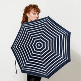 Mini Parapluie Pablo - Marinière Bleu marine & rayures blanches | Fleux | 3