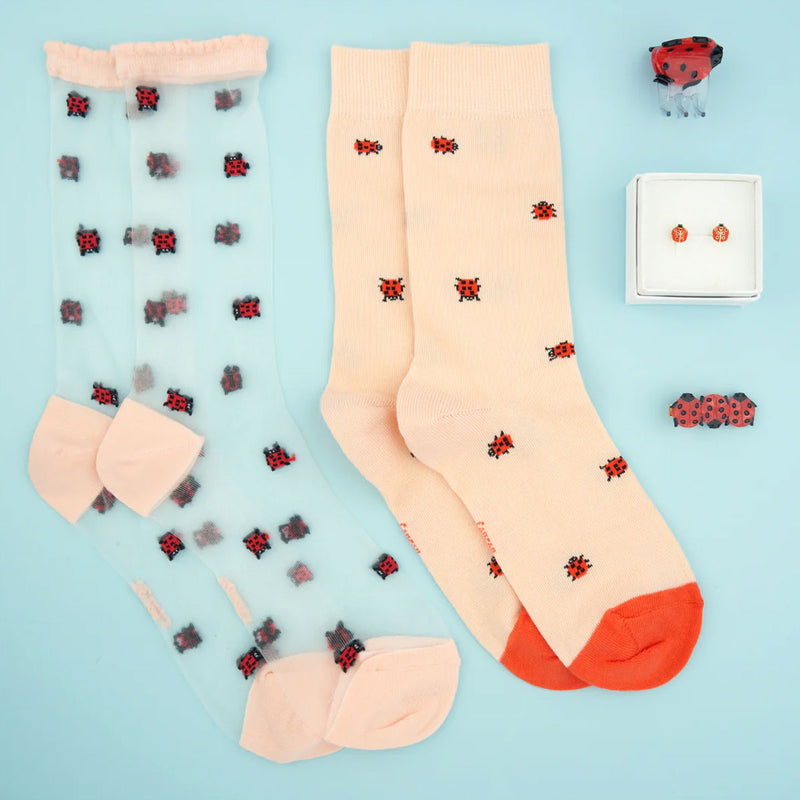 Chaussettes Coccinelle