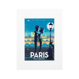 Affiche Monsieur Z Paris Love - 22 x 22 cm | Fleux | 2