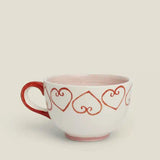 Mug Drink more amour - Rose/Rouge- Ø 16 x 8 cm | Fleux | 5