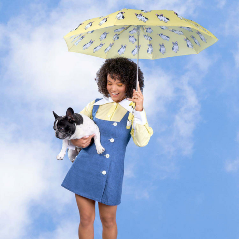 Parapluie à manche Tête de Canard - Bouledogue français - Coucou Suzette