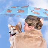 Parapluie à manche Tête de Canard - Corgi - Coucou Suzette | Fleux | 13