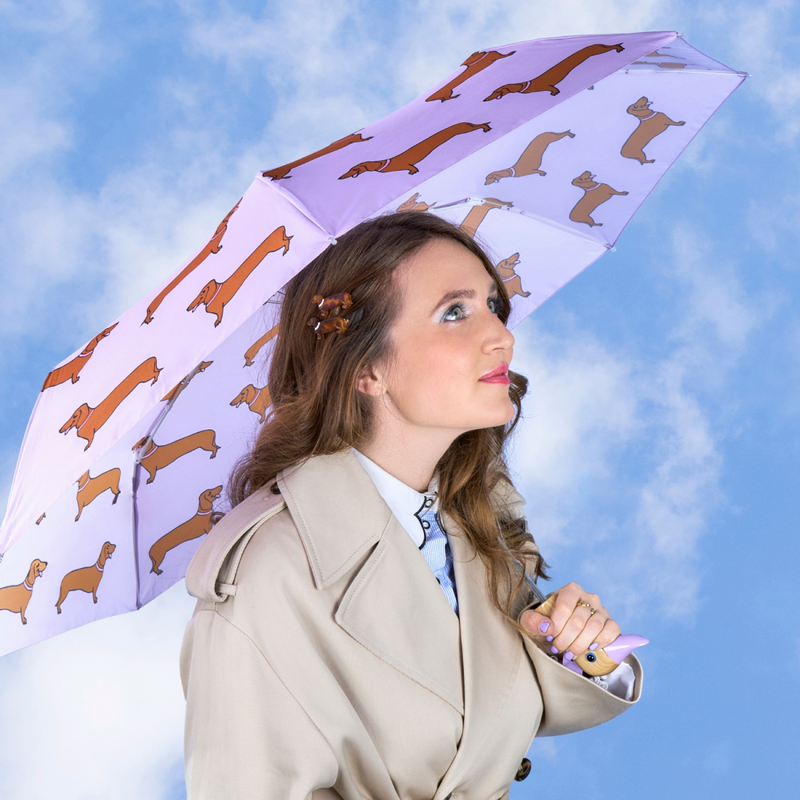 Parapluie à manche Tête de Canard - Teckel - Coucou Suzette