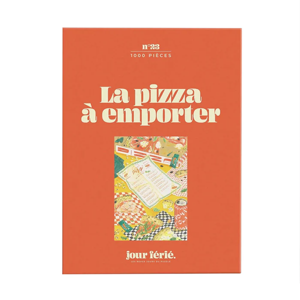 Puzzle La Pizza à emporter - 1000 pièces