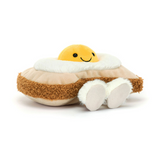 Peluche Amuseable Egglantine Egg on toast | Fleux | 4