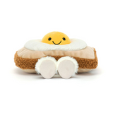 Peluche Amuseable Egglantine Egg on toast | Fleux | 3