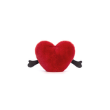 Peluche Petit Coeur Amuseable - Rouge | Fleux | 5