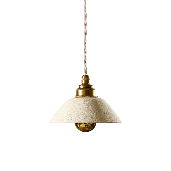 Pitchoun portable lamp in chamotte stoneware