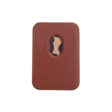 Porte-cartes Cuir Reptile Vernis - Cognac | Fleux | 5