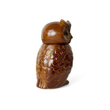 Pot Hibou en Céramique Roasted - 16.5 x 16.2 x 8.5 cm | Fleux | 13