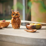 Pot Hibou en Céramique Roasted - 16.5 x 16.2 x 8.5 cm | Fleux | 9