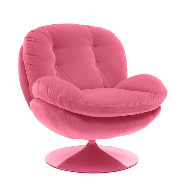 Fauteuil Memento Pop - Rose - 81 x 86 x H83 cm