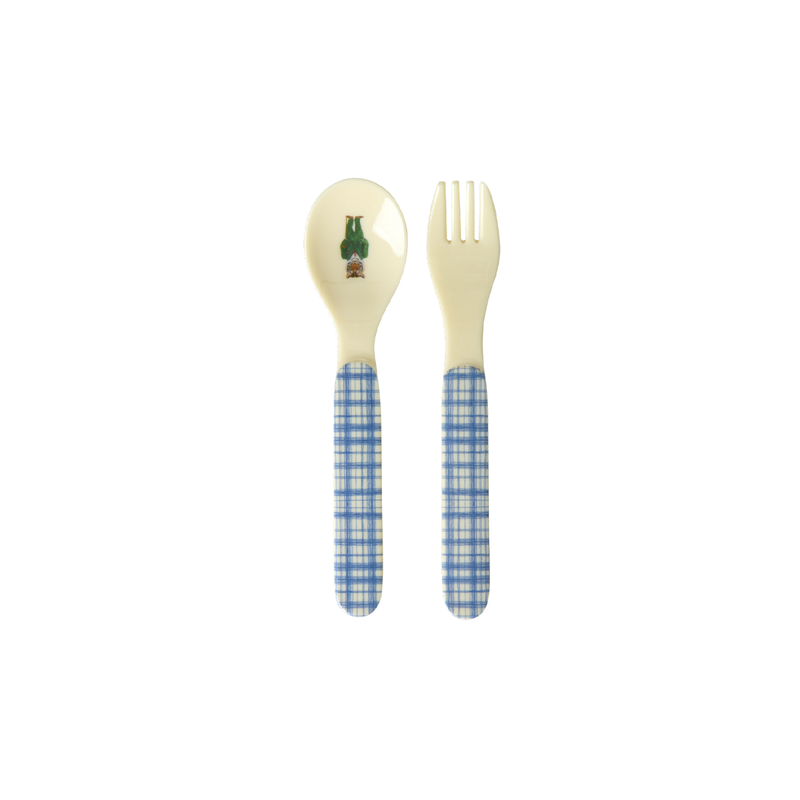 Set de couverts pour enfant - Bleu