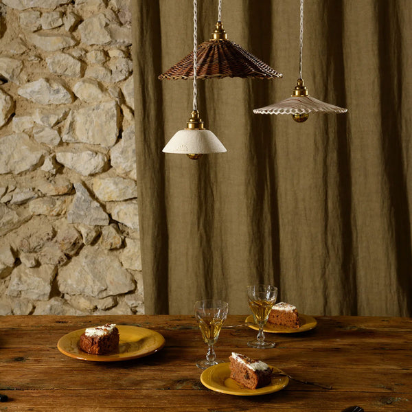 Pitchoun Suspension in Chamotte Stoneware - Ivory