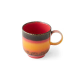 Tasse à Café en Céramique 70'S Excelsa - 10.8 x 7.5 x 8 cm | Fleux | 7