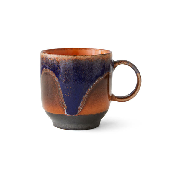 Tasse à Café en Céramique 70'S Arabica - 10.8 x 7.5 x 8 cm